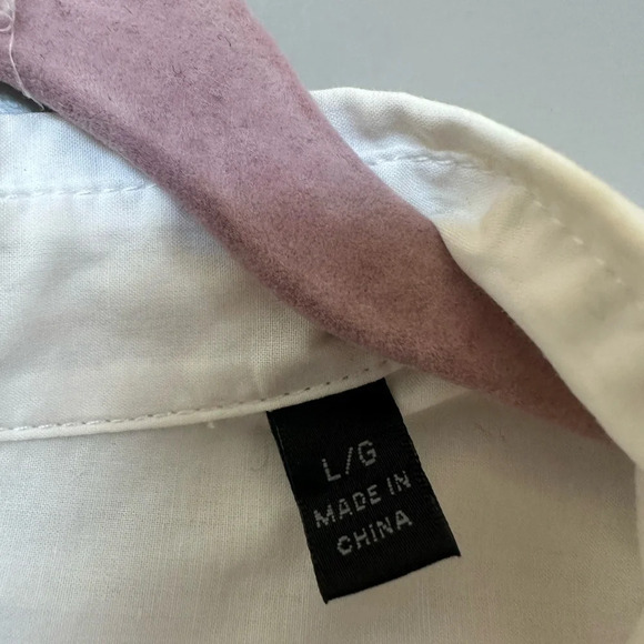 ATM White Button Down Shirt - Picture 4 of 5